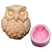 Joinor Owl Craft Art Silicone Soap Mold Craft Mold DIY Handmade Candy Mold Chocolate Mold
