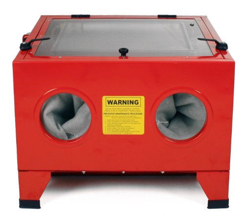 25-Gallon-Portable-Bench-Top-Sandblast-Cabinet-w-Silicone-Sealed-Inside