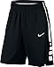 Nike Men's Elite Basketball Short Black/White Size Large
