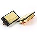 Kmise 1set Humbucker Pickup Gold for Gibson Les Paul Replacement