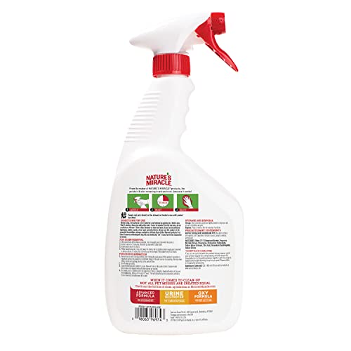Nature's Miracle Stain and Odor Remover, Spot Stain and Pet Odor