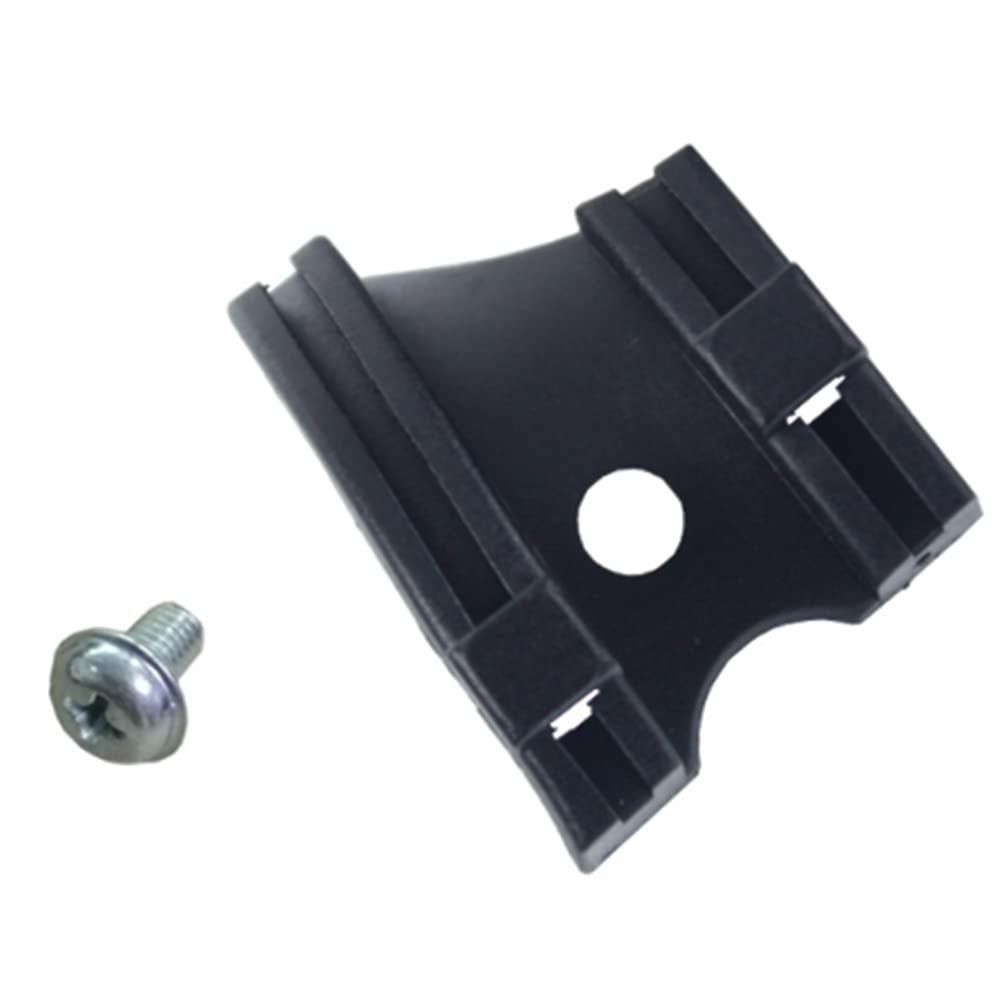 5 Pcs Road Bike Anti Friction Bottom Bracket Mount Shifter Cable Guide Line Tube Housing Routing Guide Slot Clip with Screw Brake Accessory for Mountain Bike