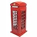 Red Telephone Booth Piggy Bank, London Piggy Bank,Postal Money Pot Strange New Creative Safe Coin Money Box. (Original Version)
