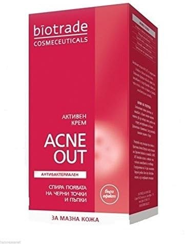 Biotrade Acne Out Active Cream 30ml Anti Acne Pimples Blackheads Whiteheads Trust Quality by TRUSTSHOP