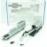 Bachmann Trains Maintenance Of Way (Gray) Boom Crane and Tender