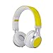 YHhao Over-Ear Headphones, On-Ear Headsets Noise Cancelling Foldable Headphones with Mic and 3.5mm Detachable (Yellow)thumb 2
