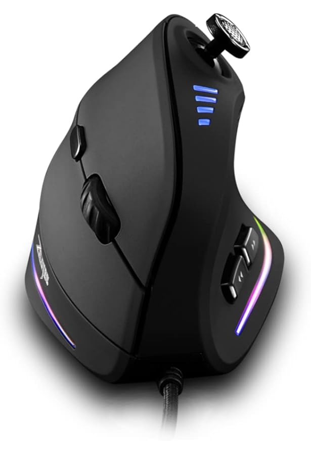 Amazon.com: Zelotes c18 Gaming Mouse, Wired Vertical with