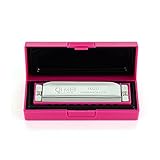 Yodel Baby Child Beginners Girls Pink Toy 10 Tremolo Hole Harmonica C polyphony Tone Harmonica Blues Harmonica