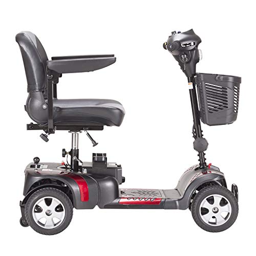 Phoenix 4 Wheel Heavy Duty Scooter by Drive Medical, 20” Wide Seat Includes 5 Year Protection Plan