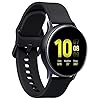 Samsung Galaxy Watch Active2 Bluetooth Aluminium 44 mm -Sleep Monitor, Aqua Black (UK Version)