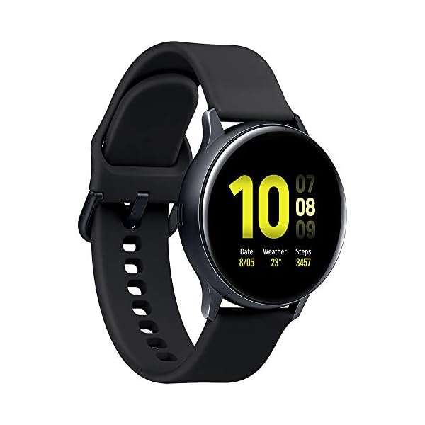 Samsung Galaxy Watch Active2 Bluetooth Aluminium 44 mm -Sleep Monitor, Aqua Black (UK Version)