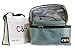 C&H Cooler Bag: Insulated Bag For Adults, Lunch Box, (Set Of 2 Size-6L And 5L) Large & Small Traveling Tote Bags With Carrying Handle, Steel Zipper, Unisex For Men & Women (gray)