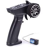 Turbo Racing 91803G-VT RC 2.4GHz 3CH Radio Transmitter Remote Controller with Receiver for RC Car Boat