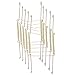 Xinlinke Lot5 10-Inch Large Invisible Plate Wire Hanger Wall Holders with Protective Rubber Cover for 9