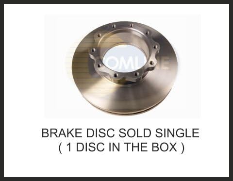 Man 35.342 Vf 10.0 Front Brake Disc Single Year 5/1994-6/1996 Jtp