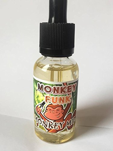 Monkey Funk 30ml premium E- Juice,E-Liquid E-Flavour 0mg necotine free (MONKEY MILK)