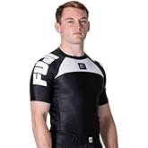 FUJI IBJJF Ranked Shortsleeve Jiu Jitsu SS Rashguard, BJJ Rashguard for Men and Women,