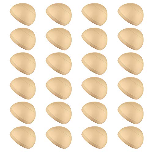MYKURS Wig Caps, Neutral Nude Beige Stocking Wig Caps for Women, 24 Pack