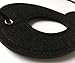 LOVINSHOW 2pcs Black Superhero Felt Eye Masks Halloween Dress Up Masks Cosplay Half Masks with Elastic Rope (4)