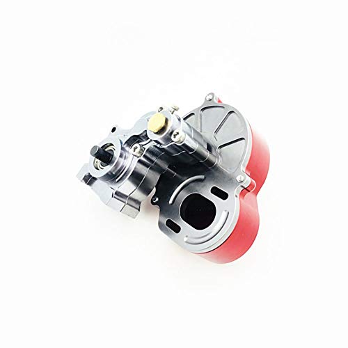 Studyset 1/10 RC Car Axial SCX10 Transmission Box Full Metal Transmission Gearbox Center Crawler Gear Box Bearing Parts - Thumbnail 3