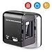 Shiplies Auto-Stop Heavy Duty Covered Electric Pencil Sharpener with Battery/USB Charging, HSS Helical Blade, NO 2# & Colored, 2mm-4mm Lead for Drafting Sketch School Office