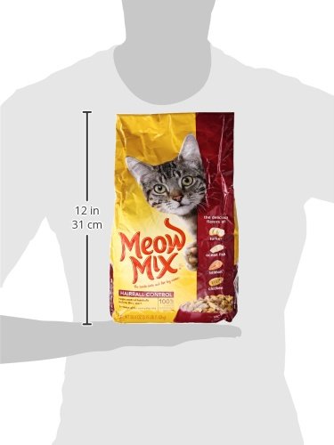 MEOW MIX CAT FOOD, HAIRBALL CONTROL, 3.15 LB