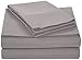 AmazonBasics Microfiber Sheet Set - Queen, Dark Grey