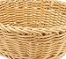 3 Piece Poly-wicker Oval Nestable Basket Set, Microwavable, and Dishwasher Safe.
