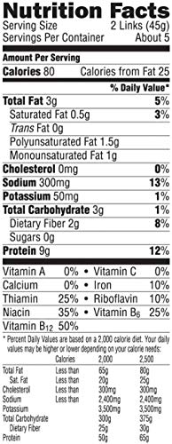 6 Morningstar+Farms+Breakfast+Sausage+Vegetarian