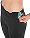 EASYSO High Waist Yoga Pants,Tummy Control,Pocket Workout Yoga Pant,Black,Smallthumb 3