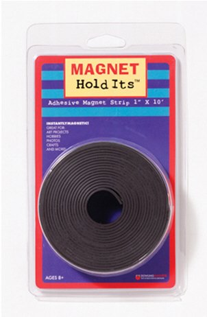 Dowling Magnets Magnet Hold Its 1 X 10 Roll W/ Adhesive