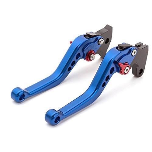FXCNC Racing Adjustable brake clutch levers fit for Yamaha Raptor YFM350 02-04,Banshee 350 02-06, Blaster YFS200 04-06,Raptor YFM660 01-05,YZ125/250 94-95,TTR125L/LE/LW 00-16