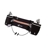 Hydration Running Belt, Neoprene Waterproof Running Gear Belt Fitness Belt - Fits iPhone 6 Plus - with BPA Free Water Bottle