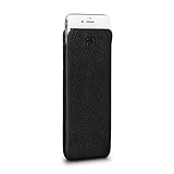 UltraSlim Classic Leather Sleeve for iPhone 8 Plus/7 Plus/6s Plus/6 Plus (Black)