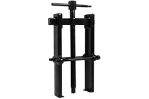 Thur amo 2 Jaw Bearing Puller, Adjustable Two Claw Pilot Remover Hand Repair Tool Carbon Steel Pump Pulley Remover Straight Type for Motorcycle Car Auto (3in - 38x65mm)