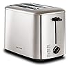 Morphy Richards 222067 Brushed Equip 2 Slice Stainless Steel Toaster, 800 W, Brushed