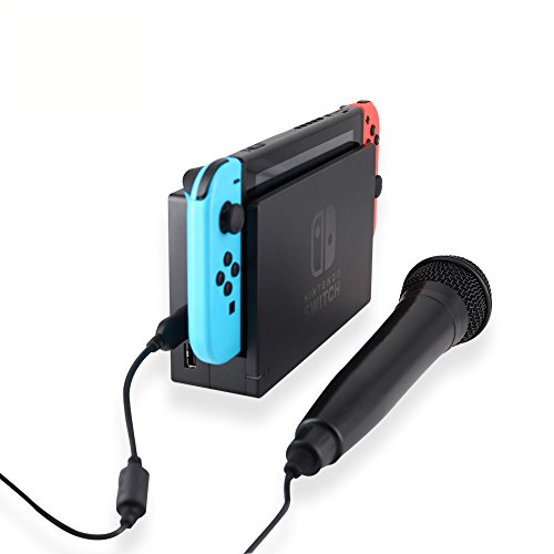 J&TOP Wired USB Microphone for Nintendo Switch