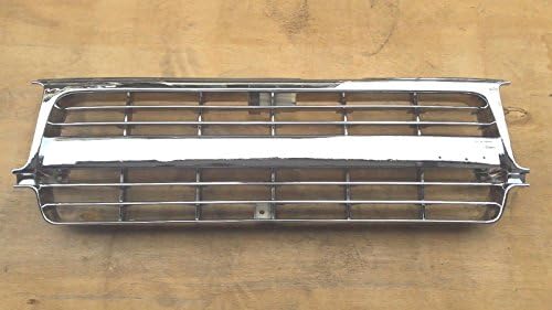BUY N TRY Chrome Grille W/Clips for Toyota Land Cruiser FJ80 1990-97 TO1200206
