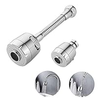 BCHENG Faucet Sprayer, Two Specifications 360° Swivel Water Saving Tap Kitchen Spray Head Tap Head, Aerator Nozzle Filter Water Saving Tap Diffuser Kitchen Accessories (2Pcs)