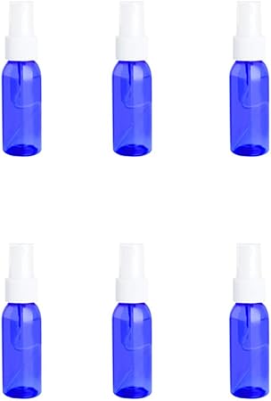 Amazon 6個 30ml 青い スプレーボトル トラベルボトルセット プラスチック製の空のボトル 合う 化粧品収納 Dongyue コスメ用詰替え容器 通販
