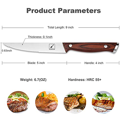 Steak-Knives-imarku-6-Piece-Steak-Knife-Set-5Cr15Mov-German-Stainless-Steel-Premium-Serrated-Steak-Knife-with-Ergonomic-Handle-and-Gift-Box