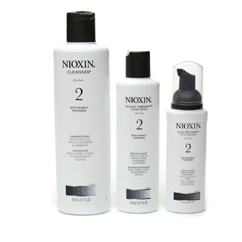 Nioxin System 2 Starter Kit Cleanser, Scalp Therapy & Scalp Treatment 1 set image