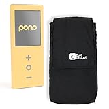 DURAGADGET Lightweight, Premium Quality & Ultra-Portable Nylon Smartphone Case with Belt Loop in Black - Compatible with The Pono PonoPlayer –
