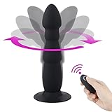 Large Vibrating Butt Plug - Wireless Remote & 10 Settings - USB Rechargeable Waterproof Anal Plug for Massaging Prostate - This Sex Toy is Unsuitable for Beginners - Intermediate & Advanced, Lyps Zeus