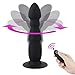 Large Vibrating Butt Plug - Wireless Remote & 10 Settings - USB Rechargeable Waterproof Anal Plug for Massaging Prostate - This Sex Toy is Unsuitable for Beginners - Intermediate & Advanced, Lyps Zeus