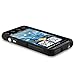 Black Rubberized Hard Phone Cover for HTC EVO 3D Protector Case