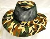 Johnny Reb Camouflage Military Boonie Sun Fishing Wide Brim Bucket Camping Hunting Hat Net Caps