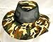 Johnny Reb Camouflage Military Boonie Sun Fishing Wide Brim Bucket Camping Hunting Hat Net Caps