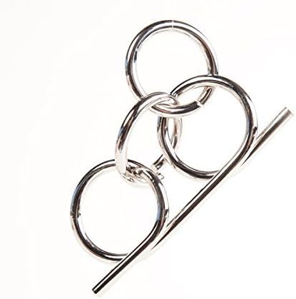 QAdams' Four-Loop Large Metal Puzzle Brainteaser