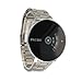 Youyoupifa Fashion Sliver Strap Quartz Watch with Black Dial